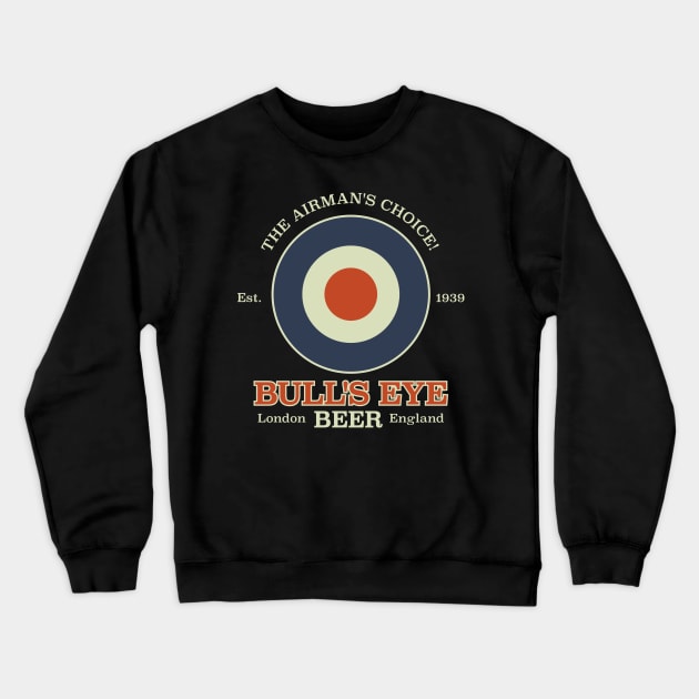 WW2 Bull's Eye Beer Crewneck Sweatshirt by TCP